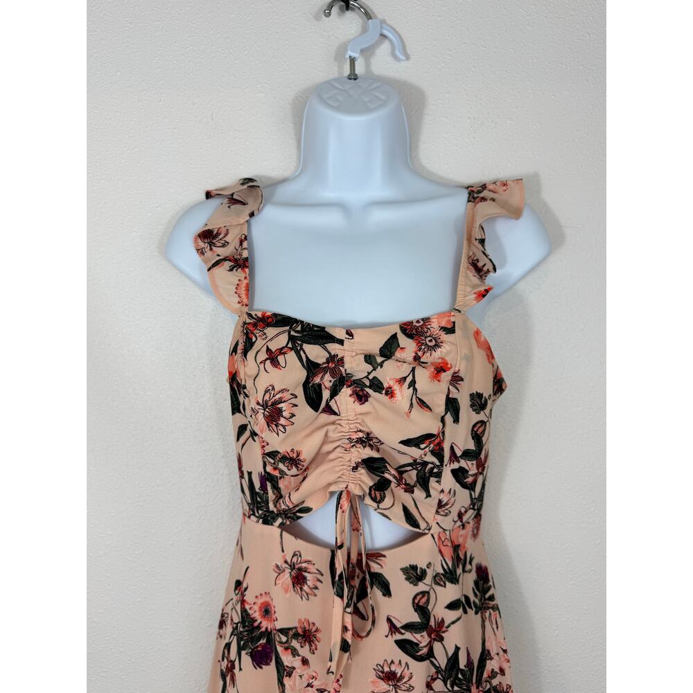 Chelsea28 Floral Milkmaid Midi Dress XS - Picture 3 of 7